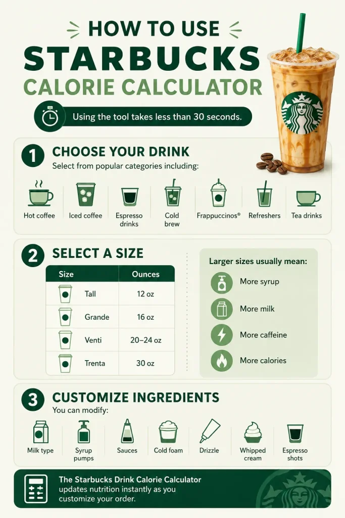 Starbucks Calorie Calculator