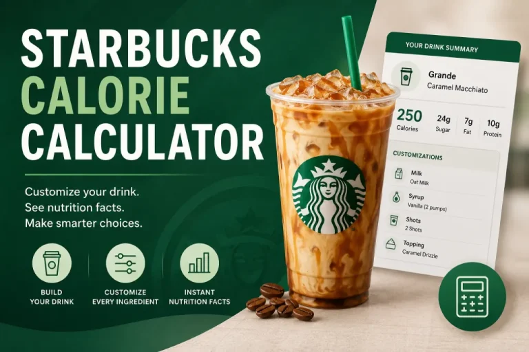Starbucks Calorie Calculators