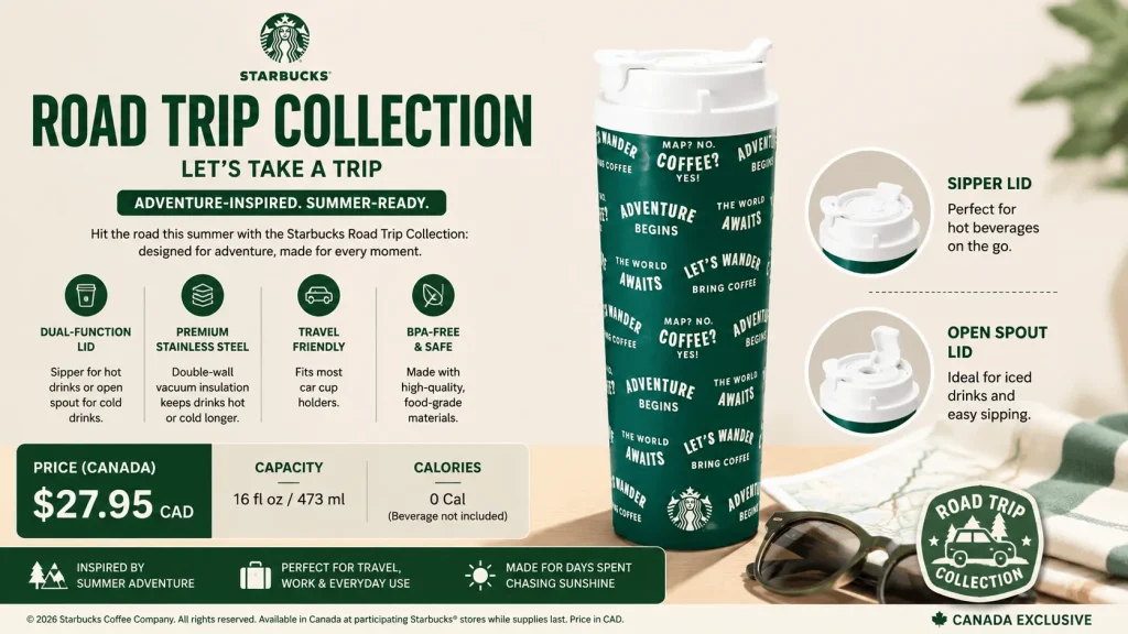 Starbucks Dual Lid tumbler