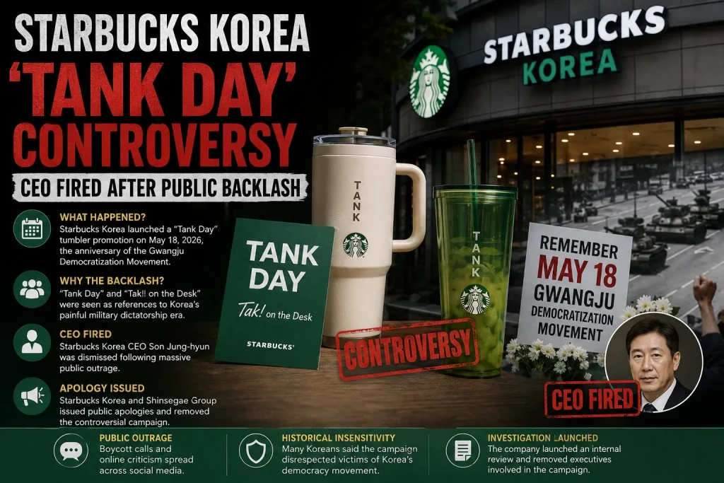 Starbucks Korea “Tank Day