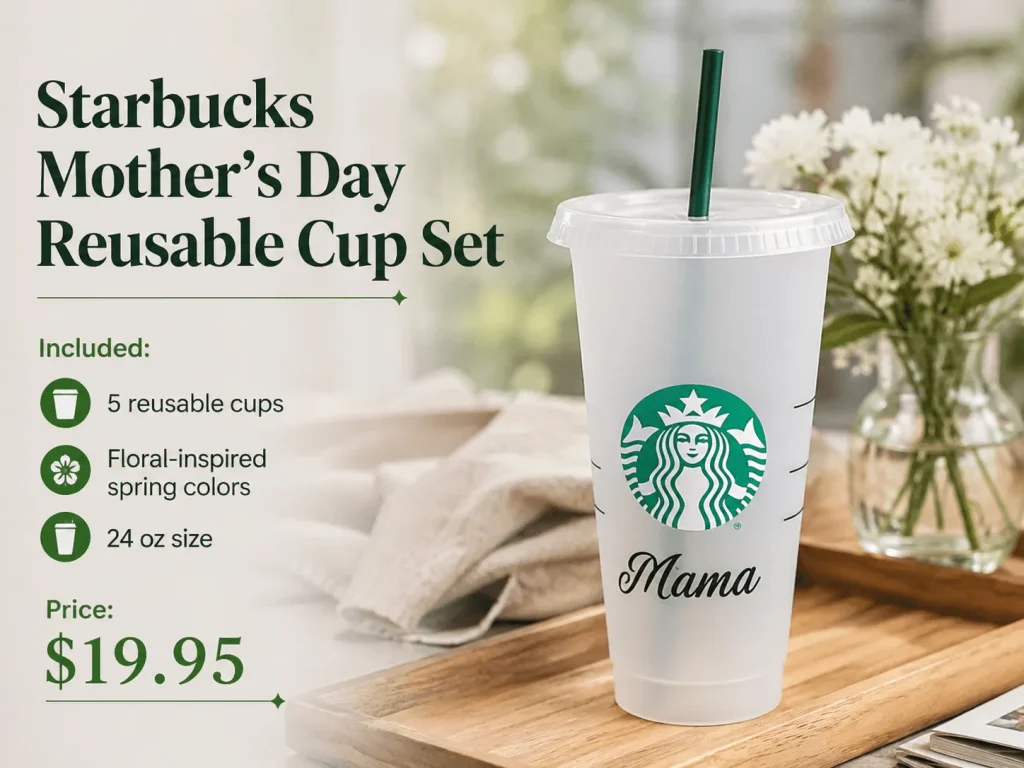 Starbucks Mother’s Day Reusable Cup Set