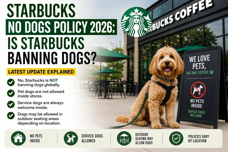 Starbucks No Dogs Policy