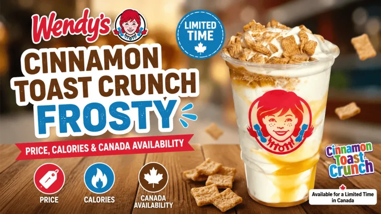 Wendy's Cinnamon Toast Crunch Frosty