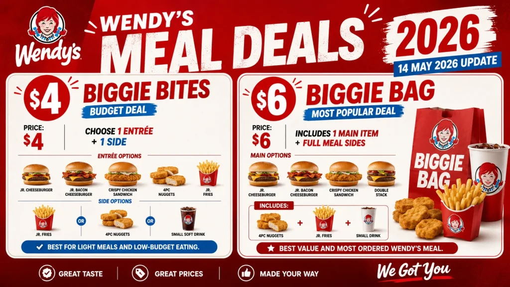 Wendy’s Meal Deals