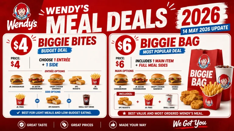 Wendy’s Meal Deals