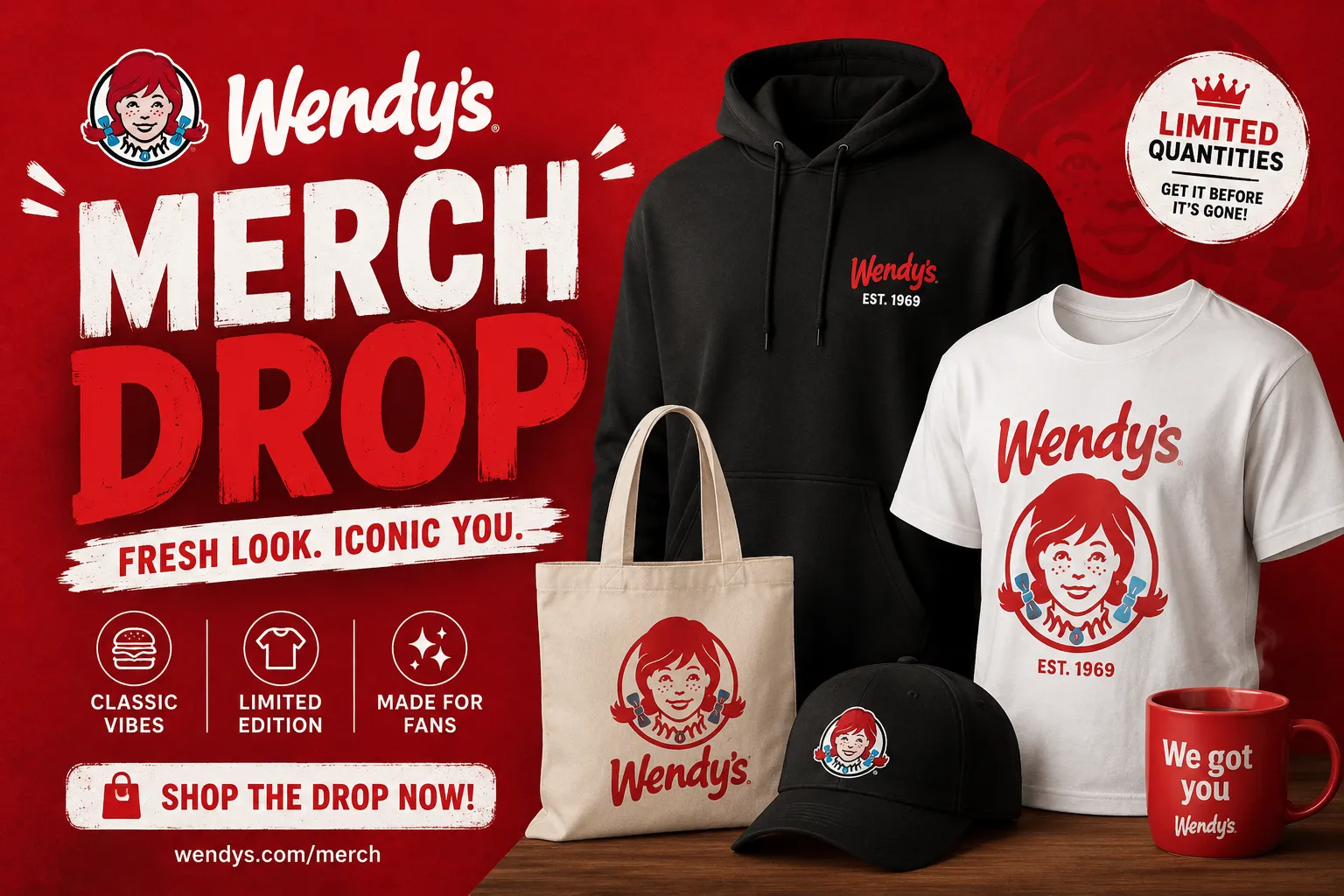 Wendy's Merch Drop 2026: Full Guide, Items & How to Get It