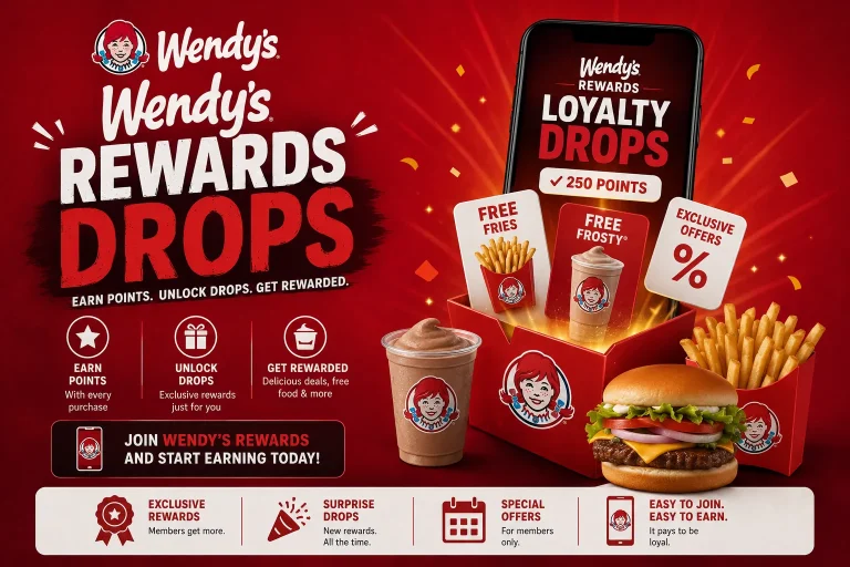 Wendy’s Rewards Drops