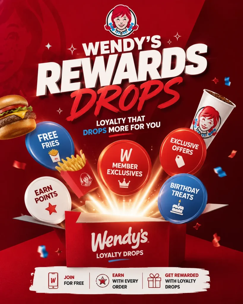 Wendy’s Rewards Drops