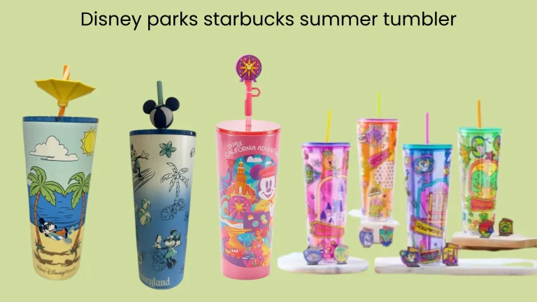 disney parks starbucks summer tumbler