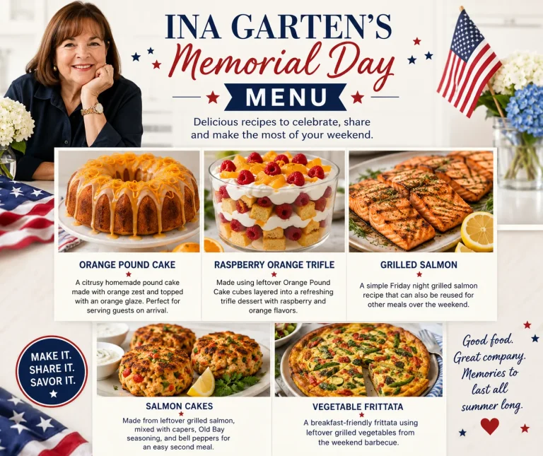 ina garten memorial day menu
