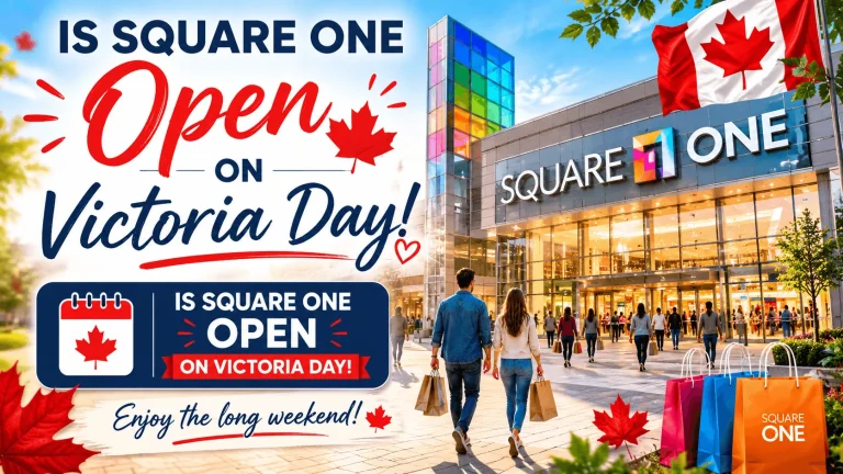 is square one open on victoria day
