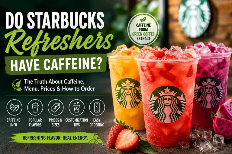 Do Starbucks Refreshers Have Caffeine