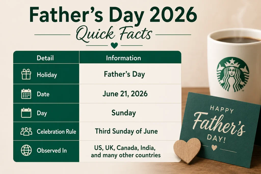 Is It Father's Day Tomorrow