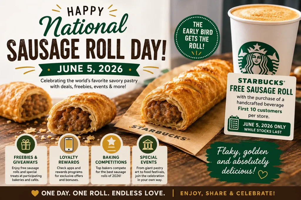 National Sausage Roll Day