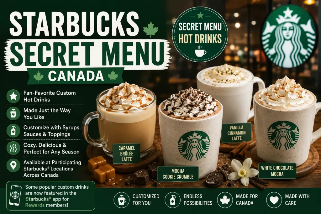 Secret Menu Hot Drinks