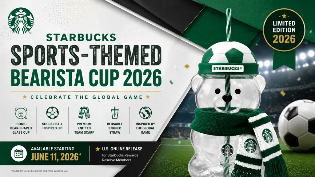 sports-themed Bearista Cup